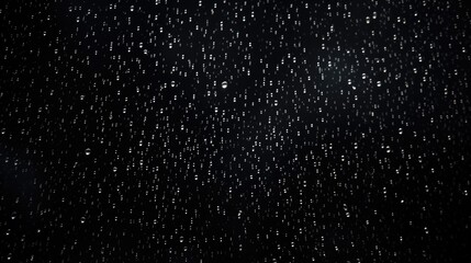 A black and white photo capturing a rain shower. Suitable for various uses