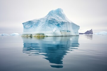 iceberg in ocean, emphasizing a frigid hardiness zone