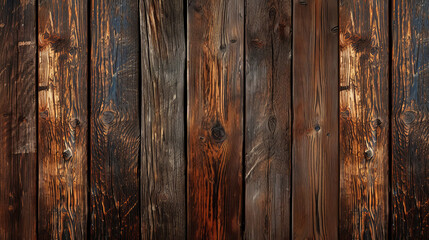 Fototapeta premium Brown old wood wall texture for background