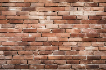 Fototapeta premium Brick wall with new brick generated AI