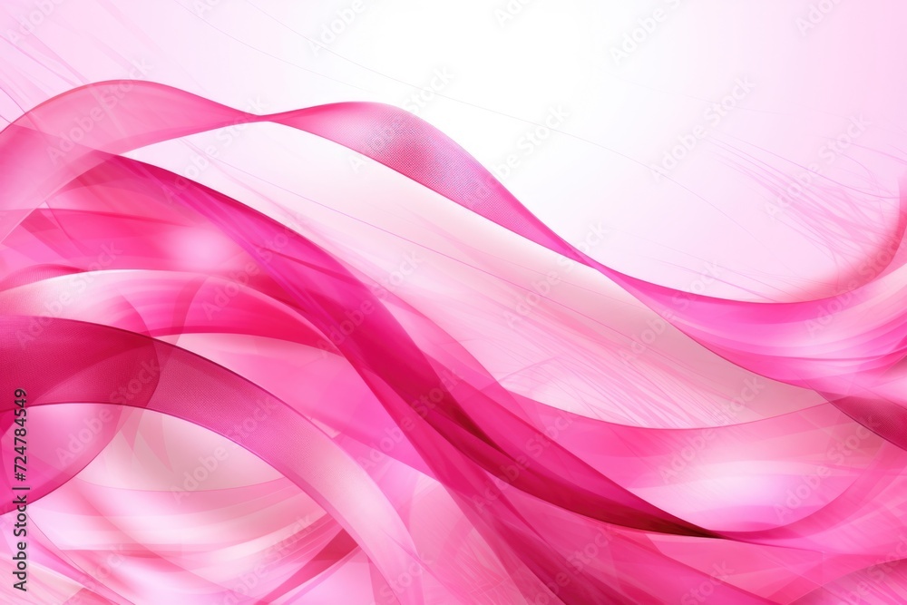 Poster Pink abstract background with flowing lines. Perfect for adding a touch of elegance and vibrancy to any design
