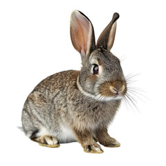 rabbit on a transparent background