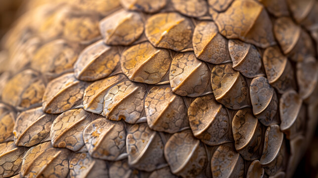Close-up background of the texture of a rattlesnake's skin.