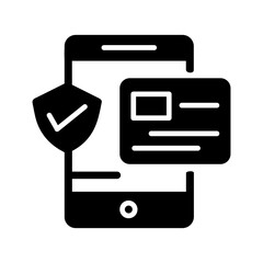 Secure Transactions Vector Icon