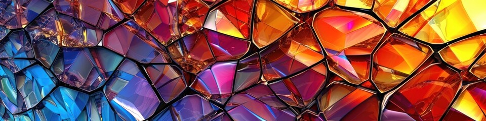 Liquid crystals transform to create an ever-evolving digital mosaic