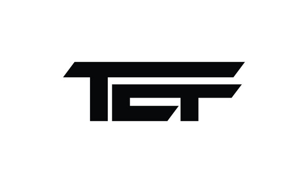 T e f letter modern business logo, letter tef logo 