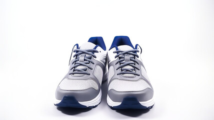 isolated running sneaker on a white background