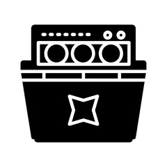 Dishwasher Vector Icon