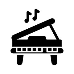 Piano Vector Icon