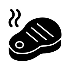 Steak Vector Icon