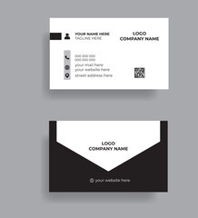 Fototapeta na wymiar Minimal Business card design