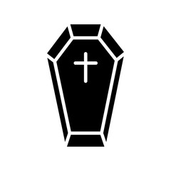 Coffin Vector Icon