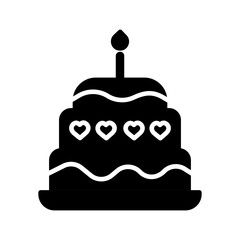 Cake Vector Icon