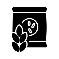 Urea Seed Bag Vector Icon 