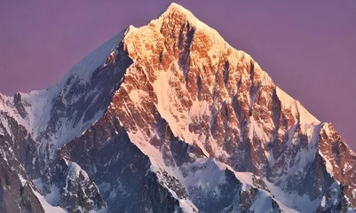 Peel and stick wallpaper K2 Enchanting Peaks: Pakistan's K2 Summit at Dawn