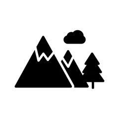 Mountain Vector Icon