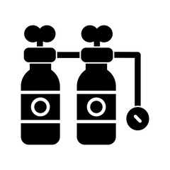 Oxygen Tank Vector Icon