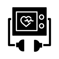 Defibrillator Vector Icon