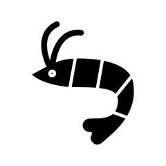 Shrimp Vector Icon