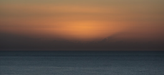 Amanecer en Benidorm enero 2018