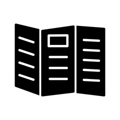 Brochure Vector Icon