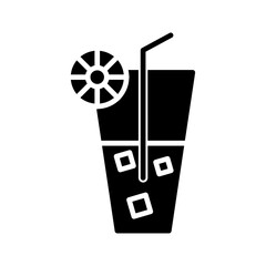 Rainbow Drink Vector Icon