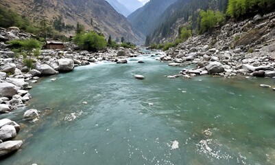 River Rhythms: Exploring Swat Valley's Crystal clear Streams