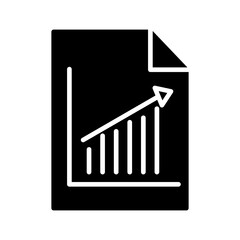 Report Graph Vector Icon