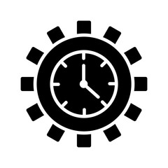 Time Optimization Vector Icon