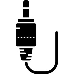 Fototapeta premium Audio cable Icon