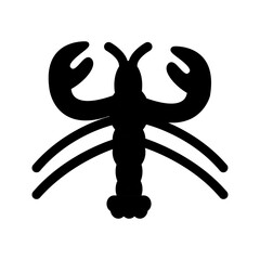 Lobster Vector Icon