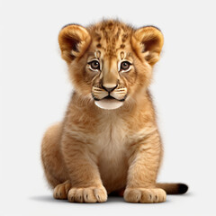 Obraz premium baby lion