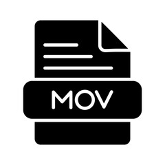 MOV Vector Icon
