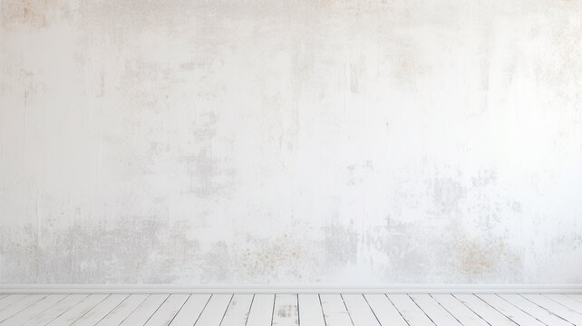 white wall painted with paint, minimalism