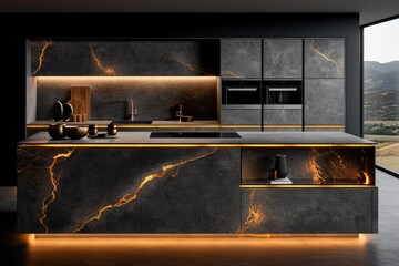 modern kitchen furniture interior designer professional advertising photography