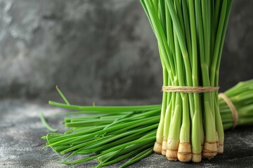 lemongrass isolated kitchen table professional advertising food photography