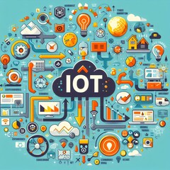 IoT: internet of things concept