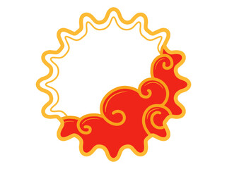 Chinese New Year Frame Background
