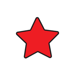 Obraz premium Star icon vector illustration. Free royalty images
