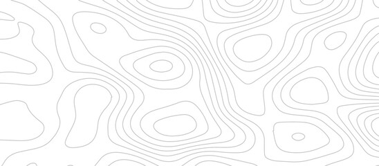 Abstract topographic Contour Map Subtle White Vector Background . Blank Detailed topographic patter line map background .Topographic Map Of Wild West Abstract Vector Background.