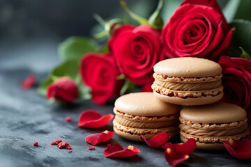 Obraz na płótnie Canvas valentine's day cookies