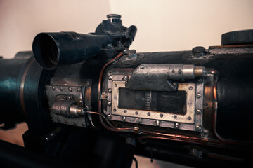 Retro Tech Revival. Close-Up of Vintage Electronic Circuitry and Engineer Equipment