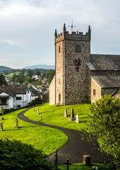 Fototapeta na wymiar Hawkshead, Cumbria, England.
