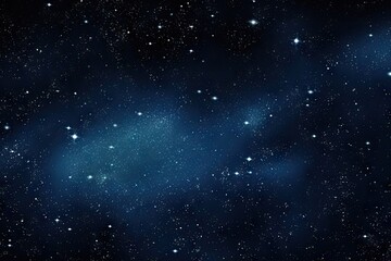 dark blue and black background of galaxy with glowing stars