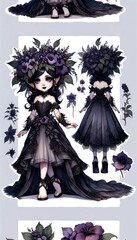 Gnomes, characters, whimsical, fantasy, magical, watercolor, fairytale