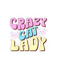 Retro Cat SVG Bundle, Cat SVG Design, Kitten SVG, Cat lady svg, crazy cat lady svg, cat lover svg, cats svg, Cat svg Cut File Cricut,Cat svg Bundle, Cat Quotes svg, Cat Sayings svg, Pet svg Bundle, F.