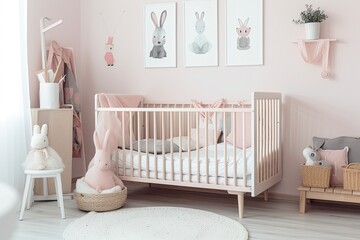 parenting and a cot for a newborn girl