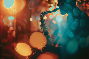 music club with bokeh background. - 724839154