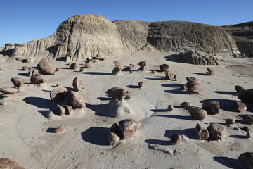 Bisti badlands, De-na-zin wilderness area, New Mexico