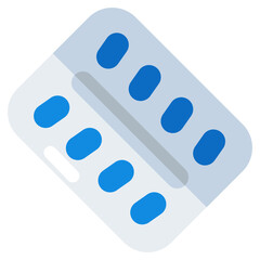 An editable design icon of capsules 